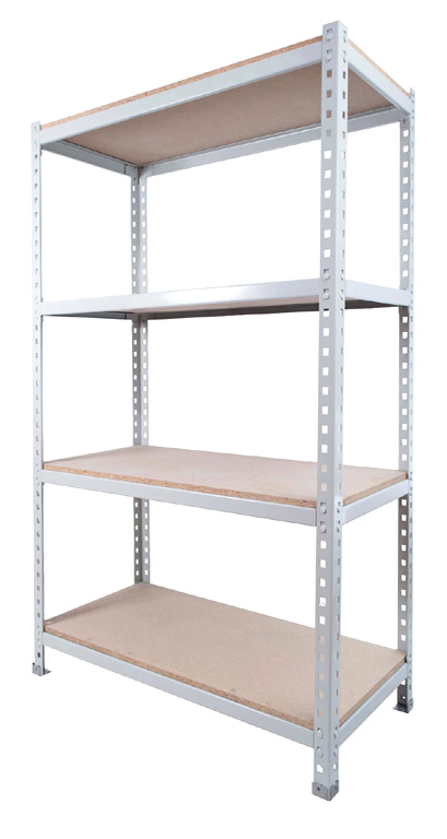 Regał magazynowy z płytą CMJZ - udźwig do 300 kg/półkę