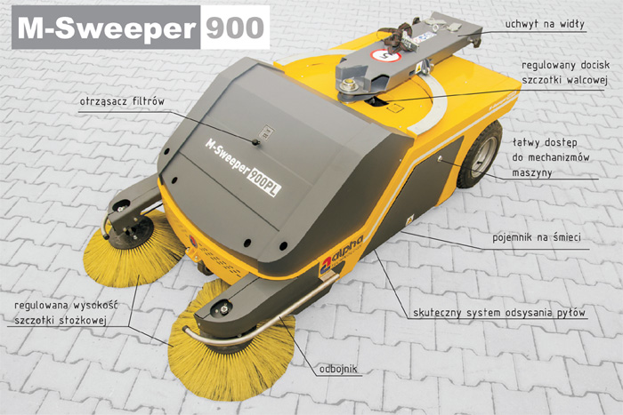 Zamiatarka mechaniczna