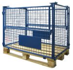 Nadstawki paletowe metalowe siatkowe