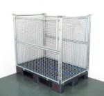 Nadstawki paletowe metalowe siatkowe