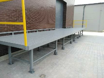 Rampy stalowe stałe