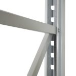 Regał magazynowy z płytą CRWV – udźwig do 600-900 kg/półkę