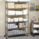 Regał na kołach chromowany SZUP – udźwig 100 lub 300 kg