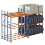 Regał magazynowy systemowy CMXZ – udźwig 220-785 kg/półkę