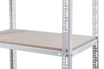 Regał magazynowy z płytą SMJP- udźwig 150 kg/półkę