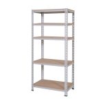 Regał magazynowy z płytą SRWP- udźwig 120 kg/półkę