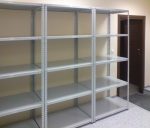 Regał magazynowy z półką metalową SRWL – udźwig 100 kg/półkę