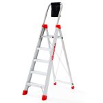 Profesjonalne drabiny rozstawne Lady – stopnie 8 cm