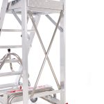 Podest magazynowy aluminiowy jezdny MFTS