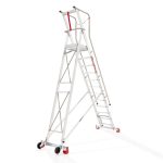 Podest magazynowy aluminiowy jezdny SMT