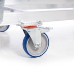 Podest magazynowy aluminiowy jezdny SMLT