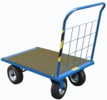 Wózki platformowe na kołach pompowanych STACH