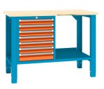 Stoły warsztatowe lekkie SWT 1245×620