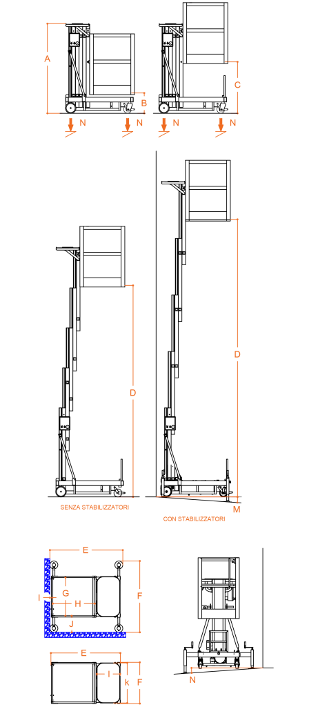 rysunek-podest-elevah-70-recznie-prowadzony