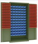 Szafy warsztatowe z pojemnikami